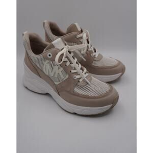 Michael Kors Mickey Mixed Media Trainer 11 athleisure streetwear chic 36-15